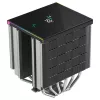 CPU oro aušintuvas DeepCool AK620 Digital SE, dviejų bokštų, 6x Ø6 mm šilumos vamzdžiai, 2x 120 mm PWM ventiliatoriai, RGB, aukštis 161 mm