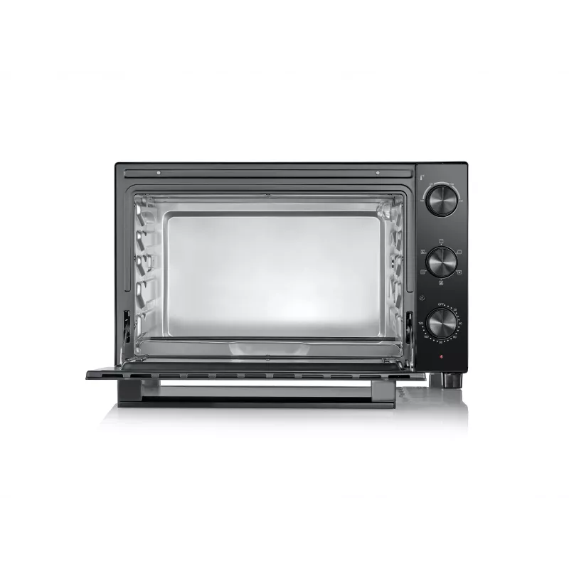 Stalinis elektrinis orkaitė SEVERIN TO 2076 — 46 l, 1800 W, laisvai pastatoma, juoda, 515×420×365 mm