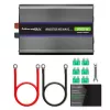 Galios keitiklis QOLTEC Monolith 3000 MS Wave, 12 V → 230 V, 1500/3000 W, su USB
