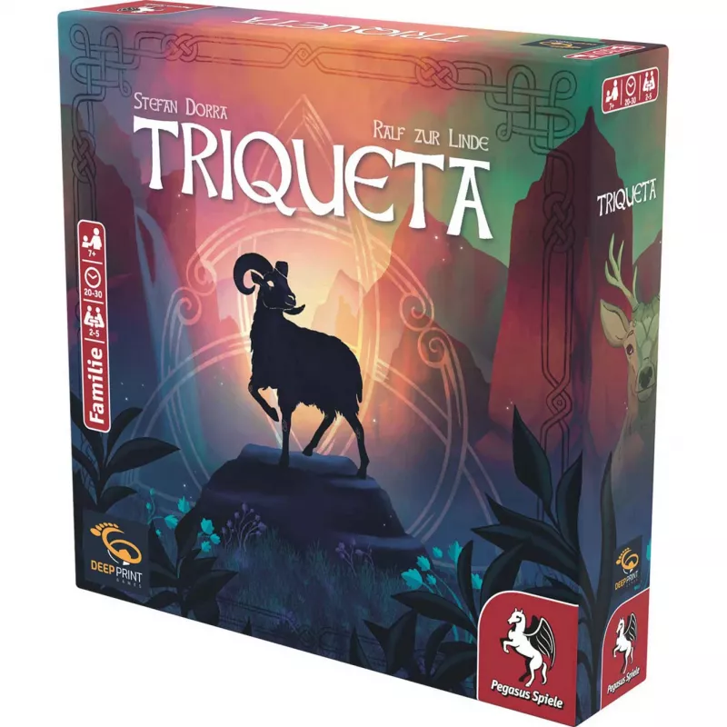 Deep Print Games: Triqueta 2te Edition, stalo žaidimas