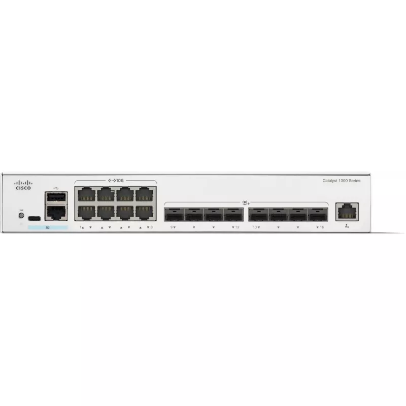 Valdomas komutatorius Cisco Catalyst C1300-16XTS L2/L3 320 Gbit/s