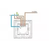 Sensorinis jungiklis Spring One Way Glass Juoda — modelis 0713239860993, vienpolis sensorinis valdymas, stiklo paviršius