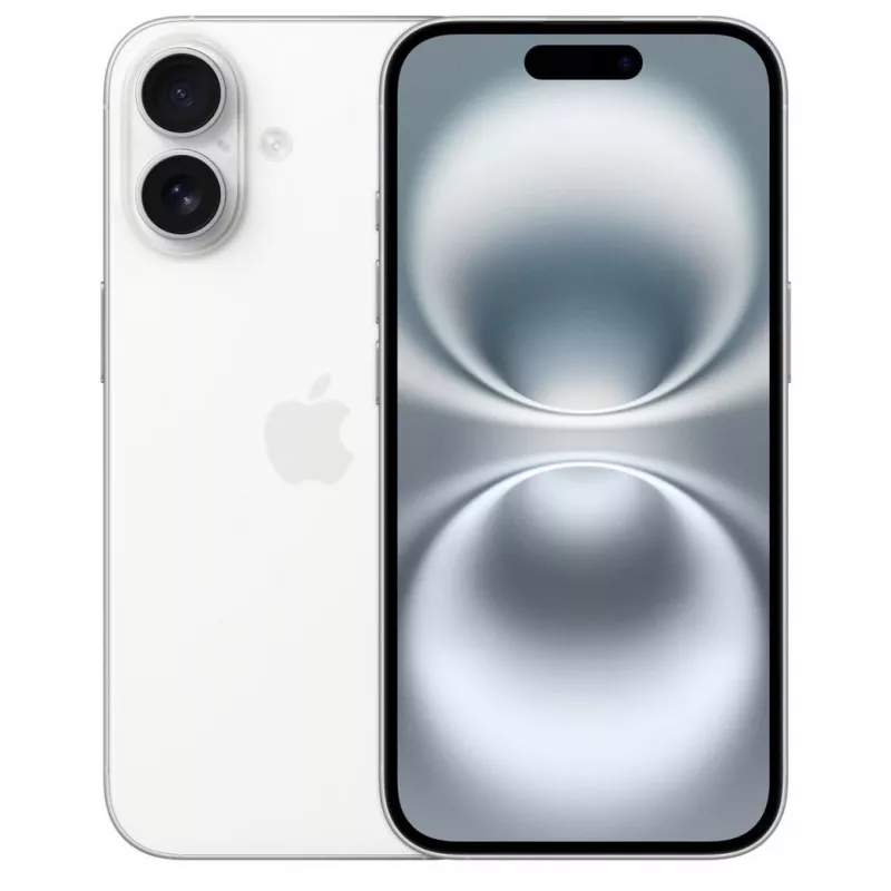 MOBILUSIS TELEFONAS IPHONE 16/128GB BALTA MYE93 APPLE
