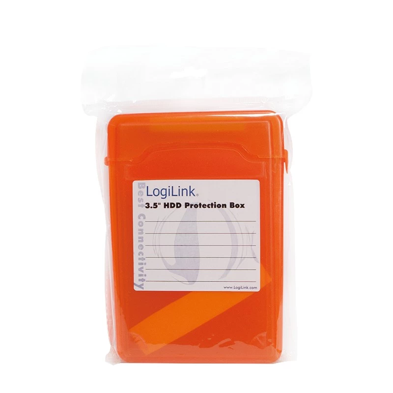 Apsauginė dėžutė HDD 3.5', oranžinė