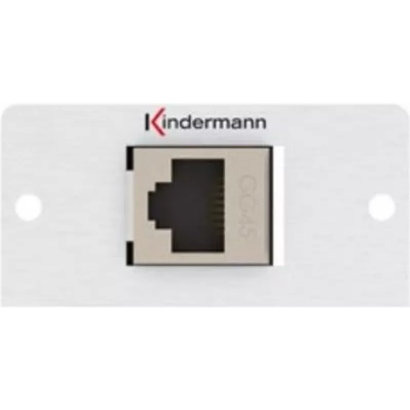 Kindermann Konnect 50 alu - Modulinis Faceplate-Snap-In - GG45 (7444000424)