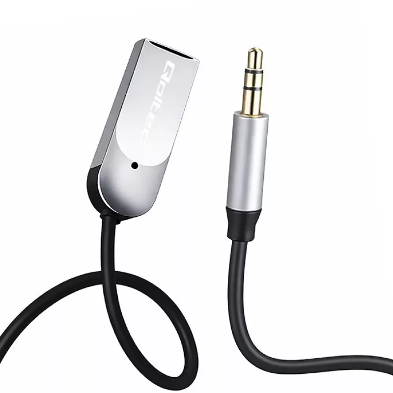 Belaidis garso imtuvo adapteris QOLTEC HiFi BT6.0 2xRC – Bluetooth garso imtuvas garsiakalbiams ir automobilio stereo sistemai