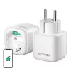 Išmanusis lizdas BlitzWolf BW-SHP15 ZigBee 3680W — į sieną montuojamas Wi‑Fi/ ZigBee suderinamas maitinimo lizdas