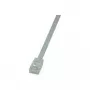 LogiLink CF2071U RJ45 tinklo kabelis, jungiamasis kabelis CAT 6 U/UTP 5,00 m baltas, labai lankstus, 1 vnt.