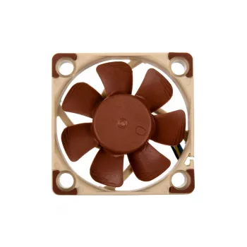 Ventiliatorius Noctua NF-A4x10 PWM 40x10 mm, 12 V, PWM, 1000–5000 RPM, 8,9 m³/h, SSO guolis, raudona/smėlio spalva