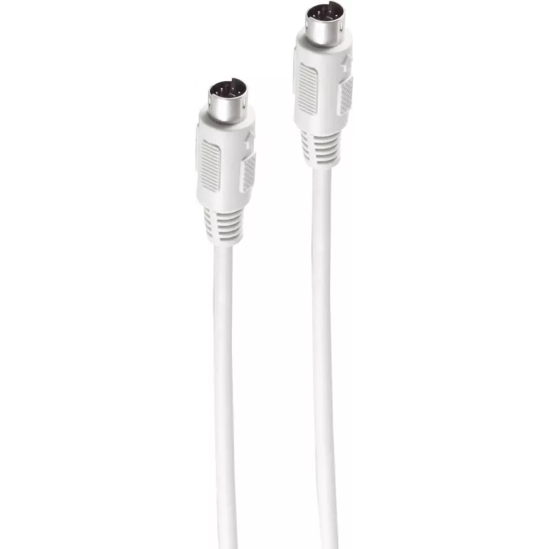 shiverpeaks BS78107-5 PS/2 laidas 5 m 6 kontaktų Mini-DIN pilkas
