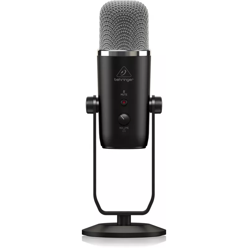 Mikrofonas Behringer BIGFOOT mikrofonas juodas studijinis mikrofonas