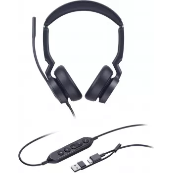 Laisvų rankų įranga Yealink UH46 Dual UC USB-C/A