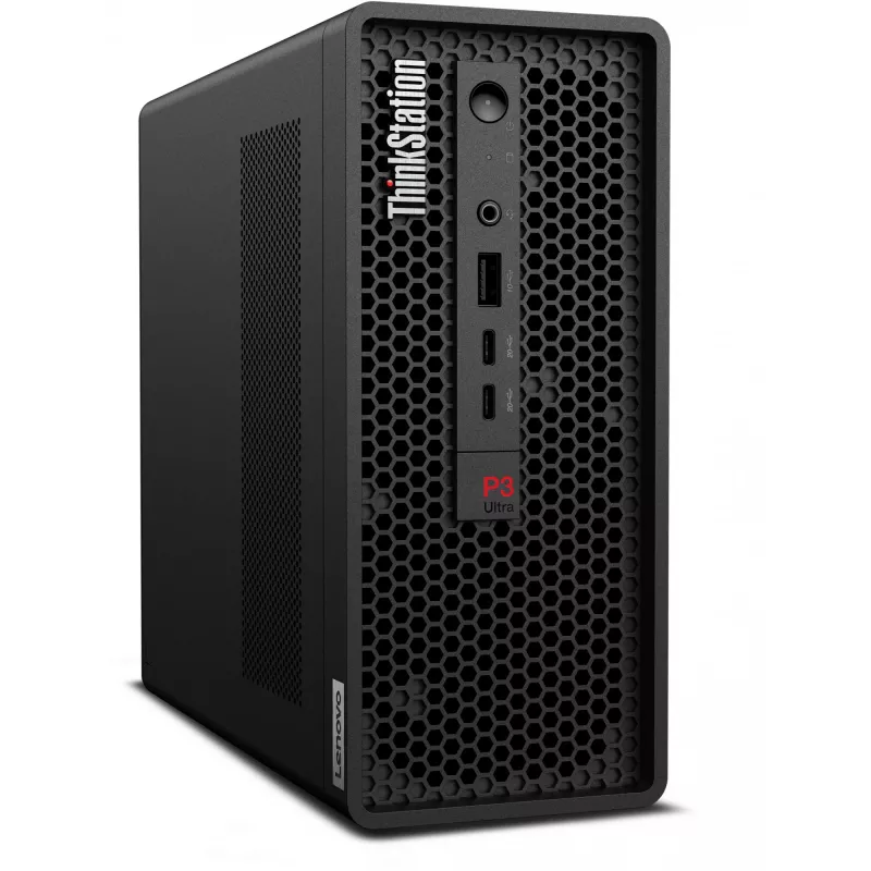 Lenovo ThinkStation P3 Ultra SFF Gen 2 Intel Core Ultra 7 265 64 GB DDR5-SDRAM 1 TB SSD NVIDIA RTX 2000 Ada Windows 11 Pro darbo stotis juoda