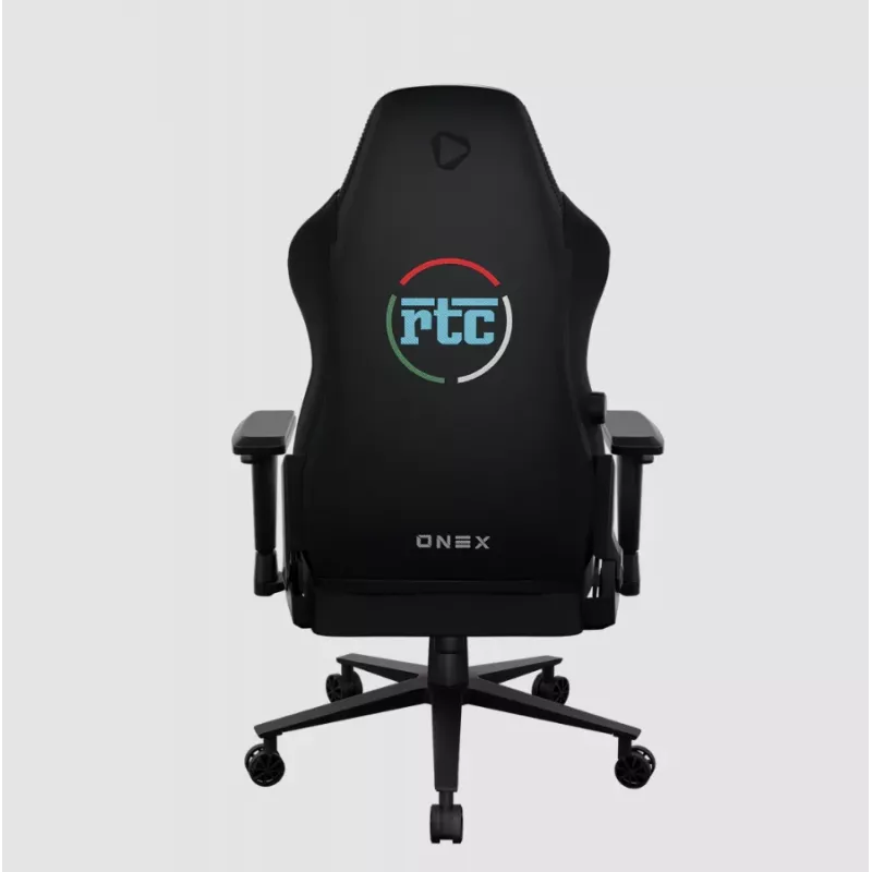 ONEX RTC ErgoGlide Alcantara žaidimų kėdė, juoda