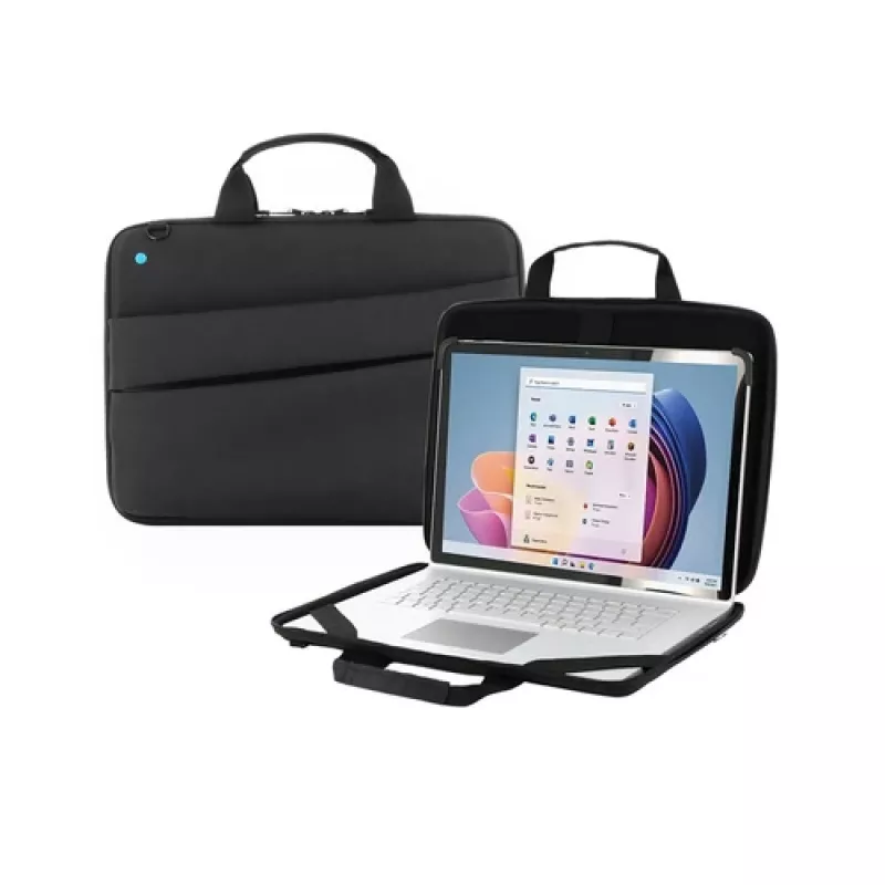 Mobilis THE ONE - Nešiojamojo kompiuterio dėklas - atverčiamas, 20% perdirbtas - Patvarus - 12.5 - 35,60cm (14) - Juoda (003067)