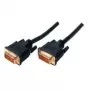 DVI-D/DVI-D laidas juodas ShiverPeaks 3m