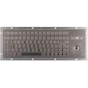 Pramoninė kompiuterio klaviatūra Joy-IT IPC-Tastatur-02 USB jungtis, laidinė USB pramoninė klaviatūra