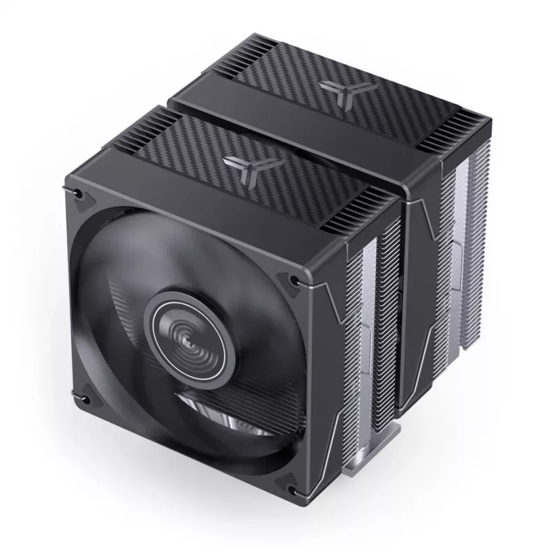 CPU aušintuvas Jonsbo CR-3000E dvigubas bokštas su 120 mm ventiliatoriais, oro aušintuvas, TDP įvertinimas