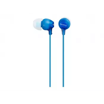 Sony MDR-EX15LP, Laidinis, 8 - 22000 Hz, Muzika, 3 g, Ausinės, Mėlynos