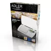 Adler AD 3161 virtuvinės svarstyklės balta stačiakampė elektroninė asmeninė svarstyklė