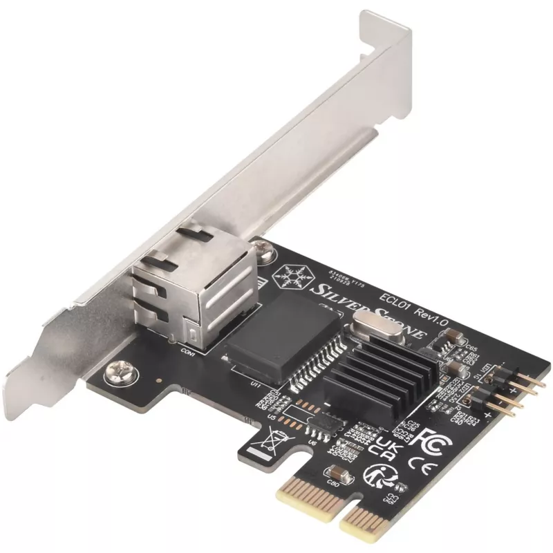 Sidabrinėstone ECL01, 2,5G tinklo plokštė, PCIe