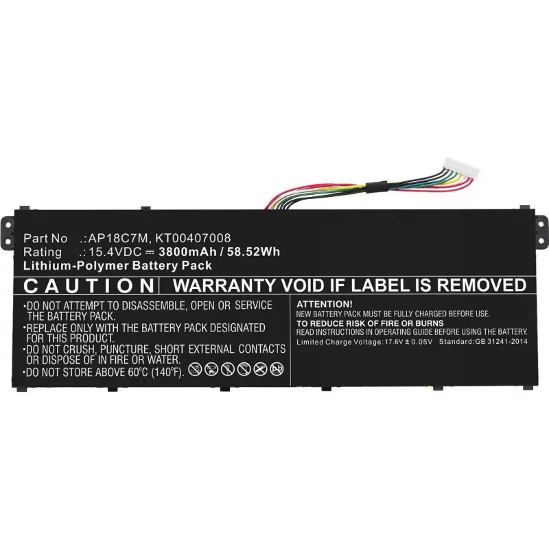 Baterija CoreParts MBXAC-BA0125 Acer Swift 5 TravelMate Spin P4