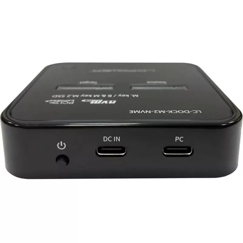Doko stotelė LC-Power LC-DOCK-M2-NVME M.2 NVMe USB 3.1 vienam M.2 NVMe SSD