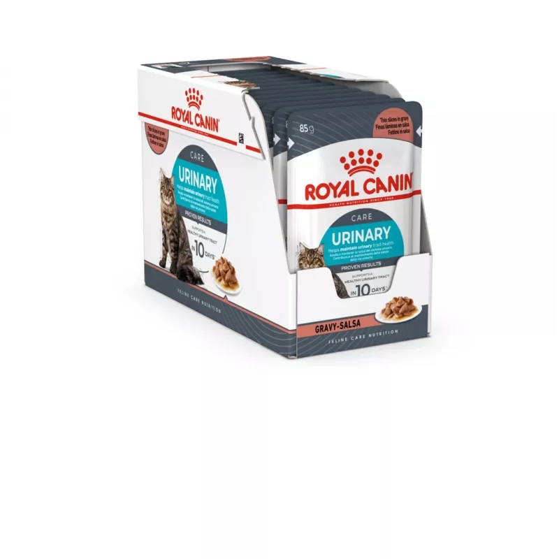 Šlapias kačių maistas Royal Canin Urinary Care suaugusiems paukštiena 85 g maišelis (12 pakuotė)