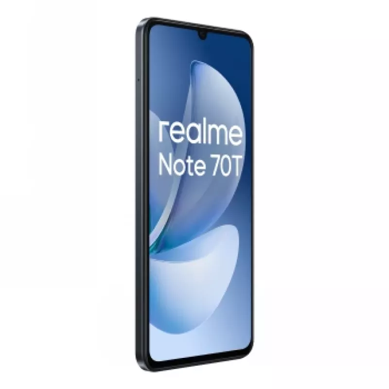 Išmanusis telefonas realme Note 70T 6.74 col. 128 GB juodas