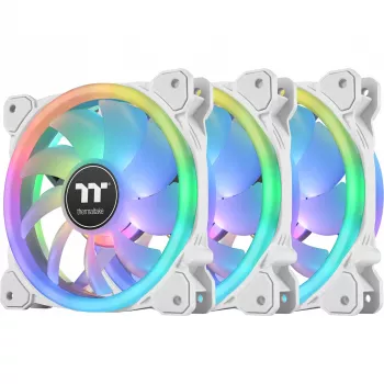 Thermaltake SWAFAN 12 ARGB 120mm Reverse Blade 3 rinkinys - balta
