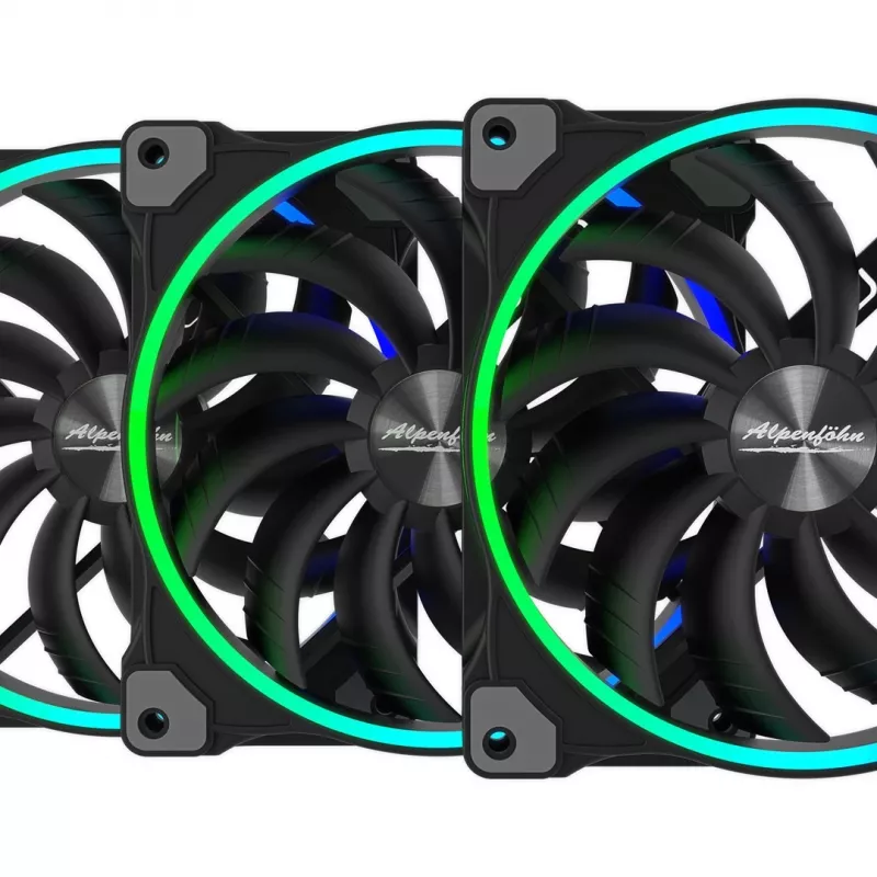 Korpuso ventiliatorius EKL Wing Boost 3 ARGB 140 mm — 3 vnt. pakuotė