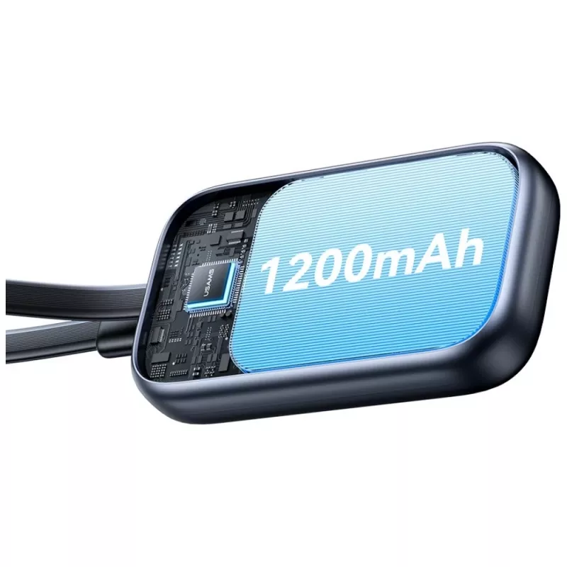 Išorinė baterija USAMS CD245SBWXC02 1200mAh, skirta Apple Watch — nešiojamas įkroviklis