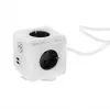 Maitinimo šakotuvas Tellur Power Cube Extended 4 lizdai 2 USB prievadai