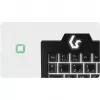 KeySonic KSK-3210ELU (DE) klaviatūra Namams USB QWERTZ Vokiška Juoda