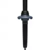 Žygio lazdos Trail, Fitness Device juoda/alyvinė žalia, 1 pora, 100–140 cm