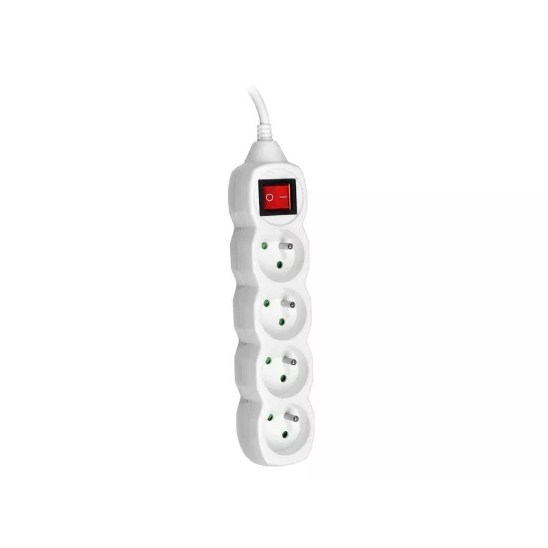 GaliaWatch 3 m (4 socket) Balta with power switch