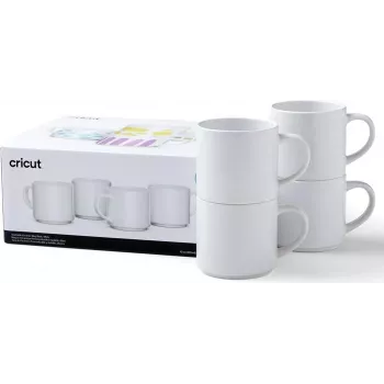 Cricut 2009392 puodelis 300 ml baltas 4 vnt. (2009392)
