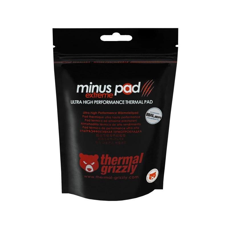 Thermal Grizzly TG-MPE-100-100-15 šilumnešio pasta Termo pagalvėlė