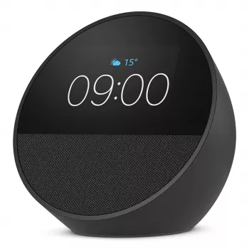 Amazon Echo Spot 2024 juodos spalvos