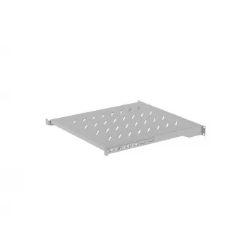 LANBERG 19 inch 1U stelažo lentyna 483 x 500 mm, keliamoji galia iki 25 kg, montavimas 4 taškais