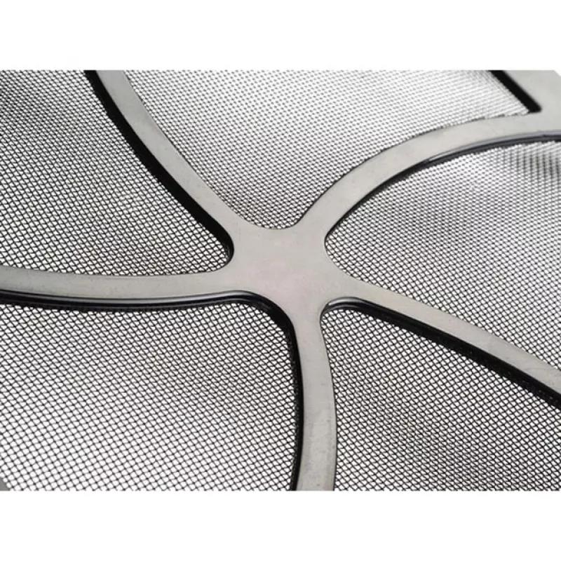 Ventiliatoriaus filtras Sidabrinėstone FF141B juodas ABS sintetinis 140 mm