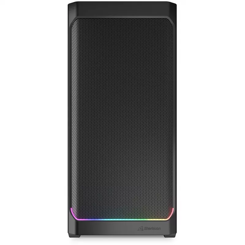 Sharkoon AK4 RGB STRIP Midi Tower juoda