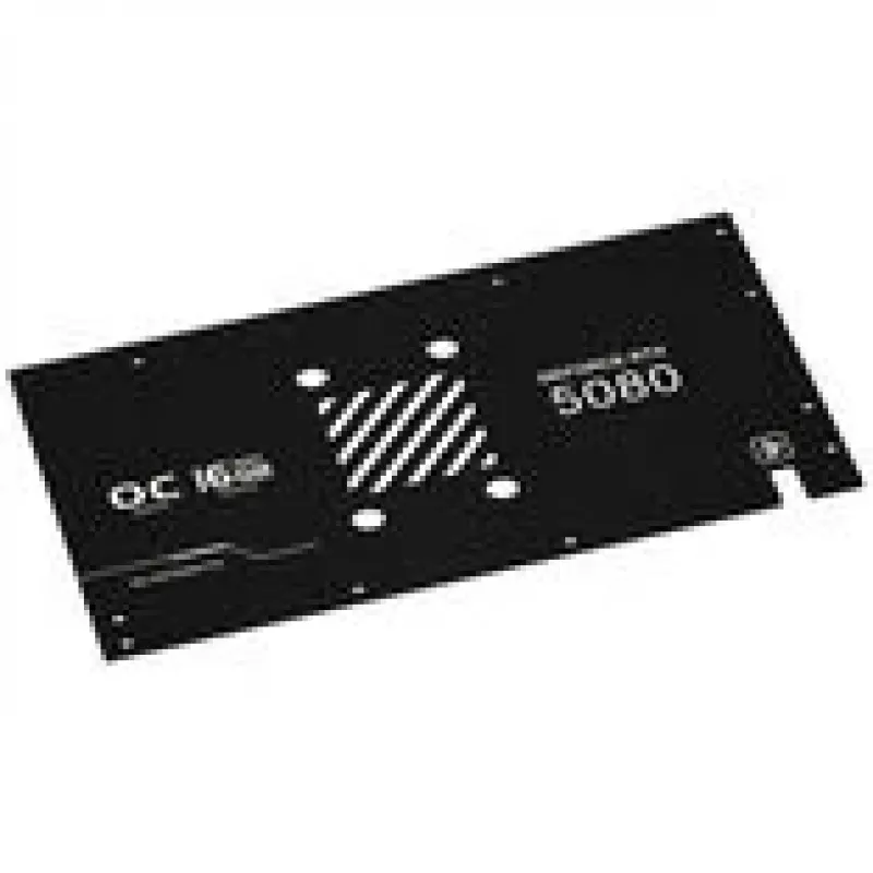 GPU vandens blokas Barrow, skirtas ASUS ROG TUF 5080 / 5070 Ti — juodas