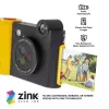 Momentinio spausdinimo fotoaparatas Kodak SMILE+ 2x3 Juoda — nešiojamas momentinis fotoaparatas su 2×3 spaudiniais