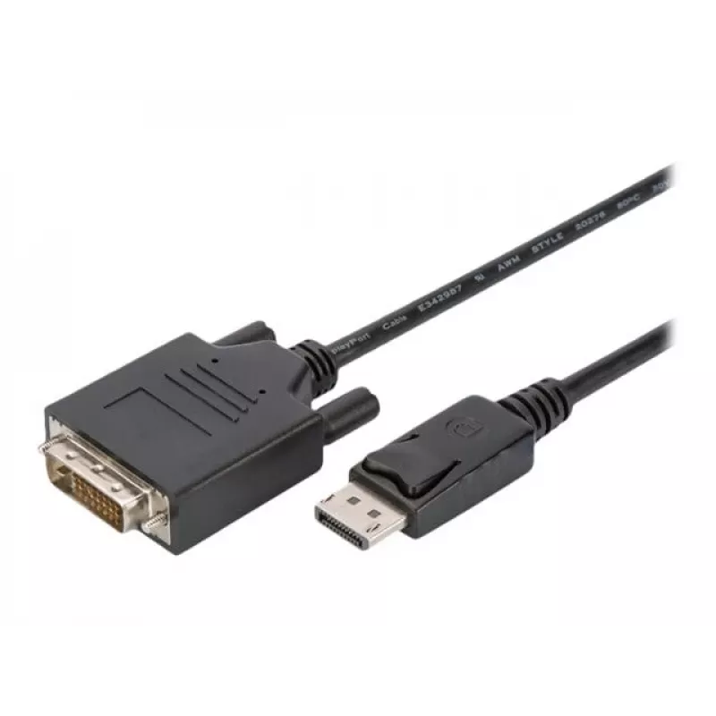 Digitus DisplayPort – DVI adapterio laidas, pakuotėje 10 vnt.
