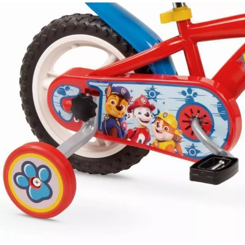Vaikiškas dviratis 12 Paw Patrol Raudonas 1178 Berniukui NAUJAS TOIMSA