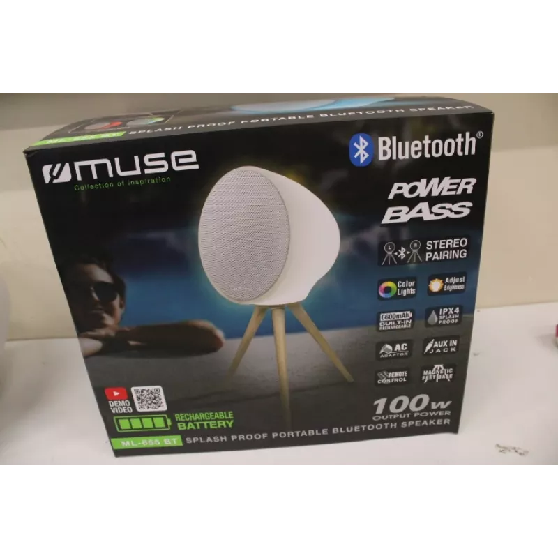 SALE OUT. Muse nešiojamas Bluetooth garsiakalbis ML-655 BT