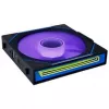 Aušinimo ventiliatorius Lian Li UNI FAN SL-INF Wireless ARGB PWM Reverse Blade 140mm juodas