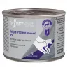 Šlapias gyvūnų ėdalas TROVET Unique Protein UPV Venison 200 g — papildomas šlapias maistas suaugusiems šunims ir katėms, be grūdų, be cukraus