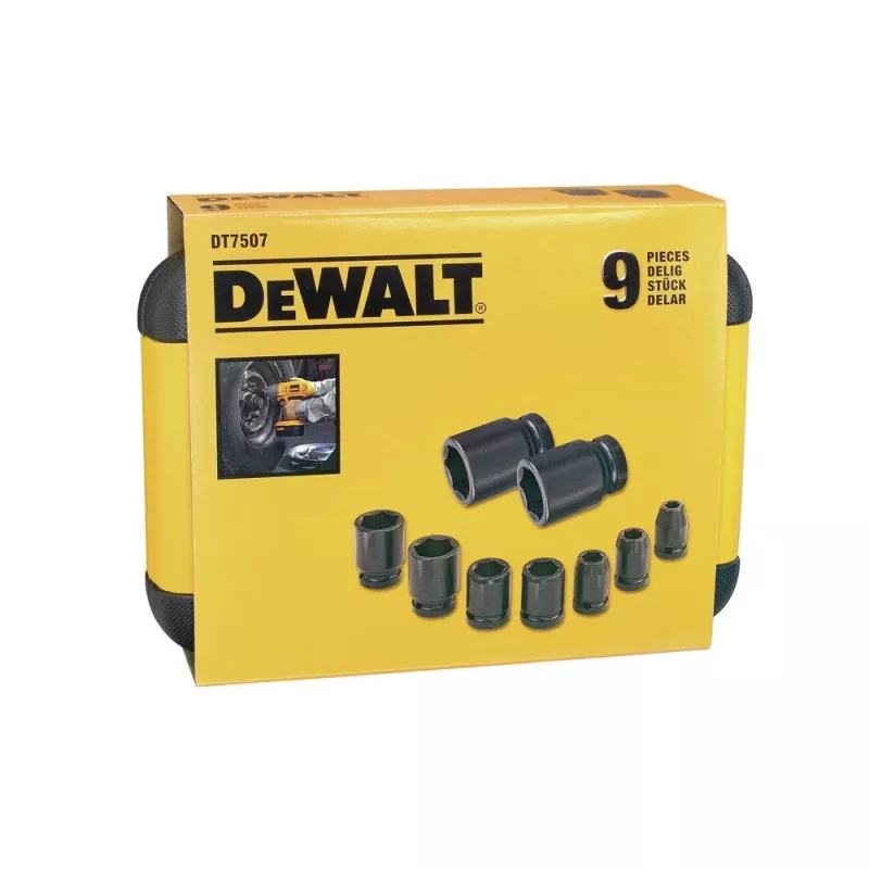 DeWALT DT7507-QZ lizdų / lizdų rinkinys